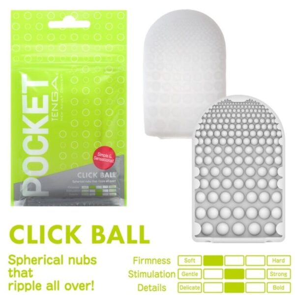 TENGA - POCHE MASTURBATEUR CLICK BALL -