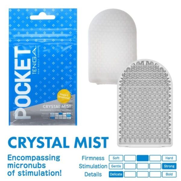 TENGA - MASTURBATEUR DE POCHE CRYSTAL MIST -