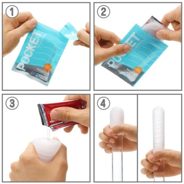 TENGA - MASTURBATEUR DE POCHE SPARK BEARDS - – Image 4