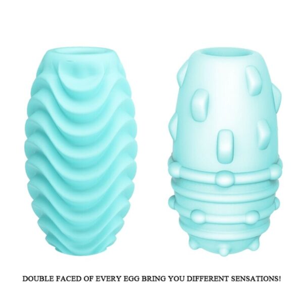 PRETTY LOVE - OEUF MASTURBATEUR DOUBLE FACE TURQUOISE - – Image 3