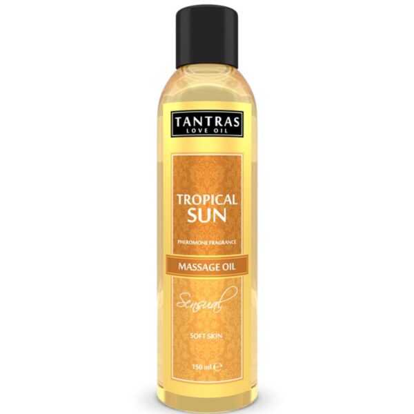 INTIMATELINE - HUILE DE MASSAGE SOLEIL TROPICAL TANTRAS LOVE OIL 150 ML -
