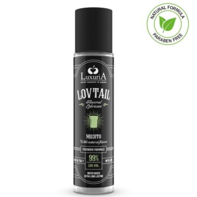 INTIMATELINE - LUBRIFIANT LOVTAIL BASE D'EAU LUXURIA MOJITO 60 ML -
