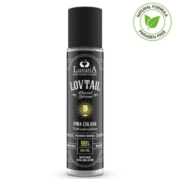 INTIMATELINE - LUBRIFIANT LOVTAIL BASE D'EAU LUXURIA PIÑA COLADA 60 ML -
