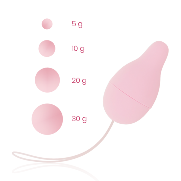 OHMAMA - SYSTÈME DE POIDS KEGEL POUR DÉVELOPPEUR DU PLANCHER PELVIEN - – Image 2