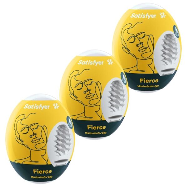 SATISFYER - 3 OEUFS MASTURBATEURS FIERCE -