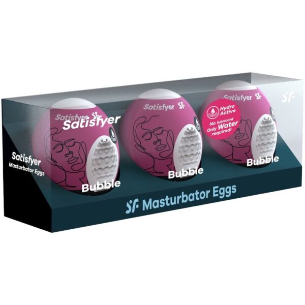 SATISFYER - 3 OEUFS MASTURBATEURS BUBBLE - – Image 2
