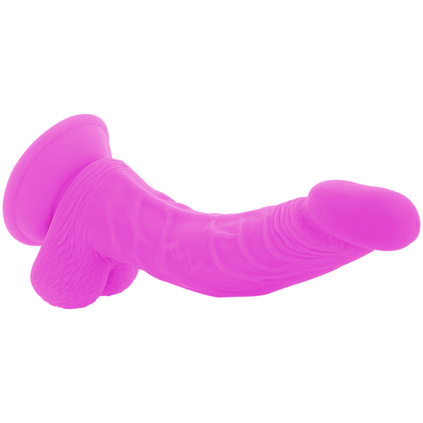 DIVERSIA - DILDO VIBRANT FLEXIBLE VIOLET 21.5 CM -O- 4.5 CM - – Image 5