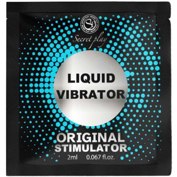 SECRETPLAY - VIBRATEUR LIQUIDE STIMULATEUR UNISEXE 2 ML -