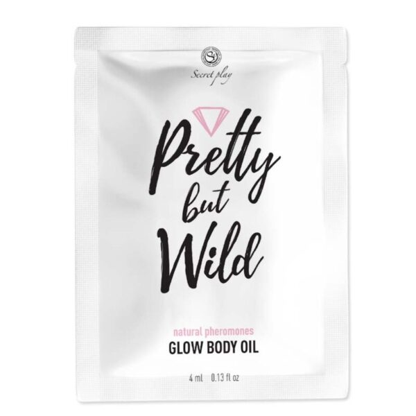SECRETPLAY - SACHET D''HUILE POUR LE CORPS PRETTY BUT WILD GLOW -