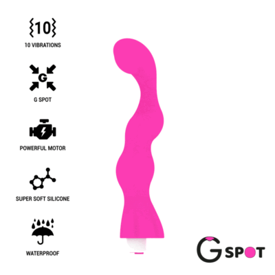 G-SPOT -  GEORGE G-SPOT VIBRATEUR GOMME ROSE -