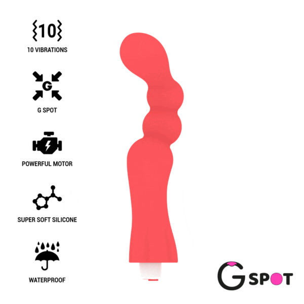 G-SPOT -  GOHAN VIBRATEUR LUMIÈRE ROUGE -