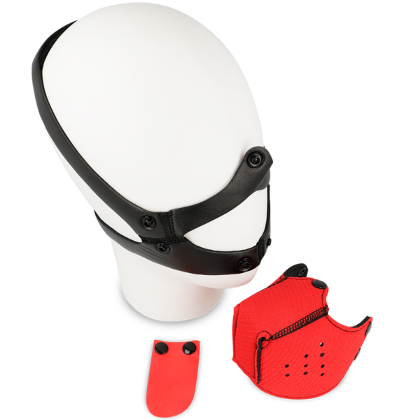 MUSELE POUR CHIEN OHMAMA FETISH - ROUGE - – Image 3