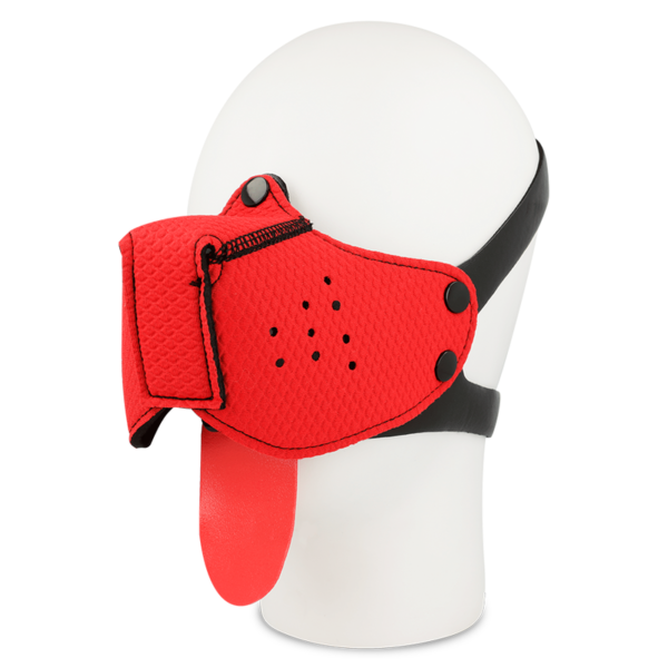 MUSELE POUR CHIEN OHMAMA FETISH - ROUGE -