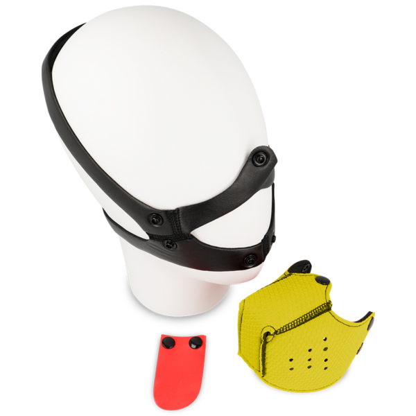 MUSEAU DE CHIEN OHMAMA FETISH - JAUNE - – Image 3
