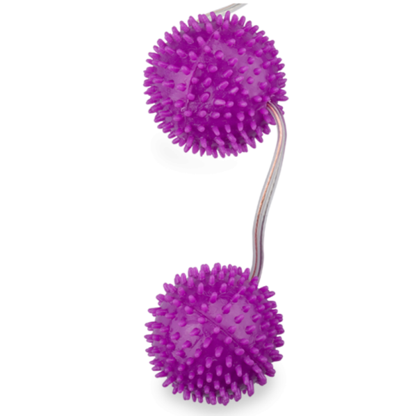BAILE - BALLES TEXTURÉES VIOLET PROFONDEMENT PLAISIR 3.60 CM -