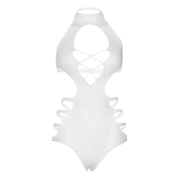 LEG AVENUE - BODY  BRETELLES DÉCOUPÉE TAILLE UNIQUE - BLANC - – Image 6