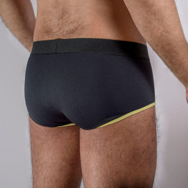 MACHO - MS24A SLIP JAUNE FONCÉ S - – Image 4