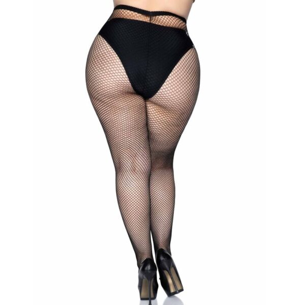 LEG AVENUE - COLLANTS RÉSILLE GRANDE TAILLE - – Image 4