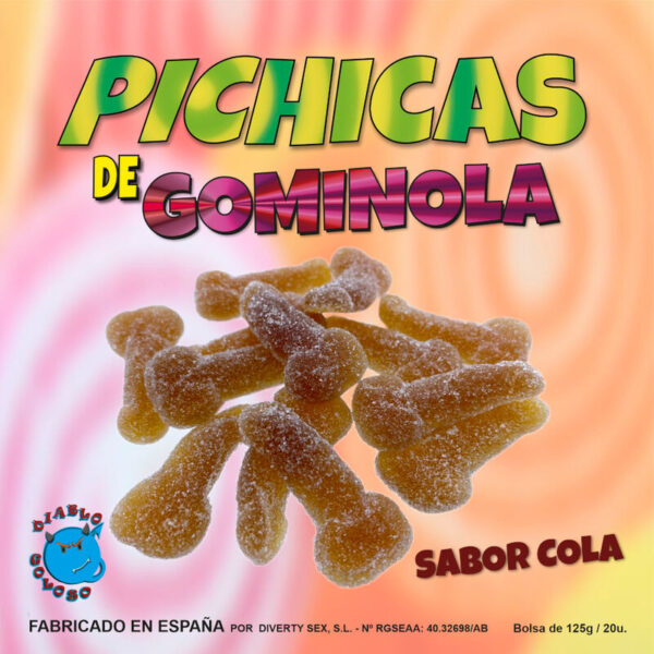 DIABLO GOLOSO - TRANCHES DE GOMME AU COLA -