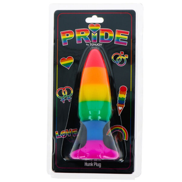PRIDE - DRAPEAU LGBT PLUG HUNK 10.5 CM - – Image 2