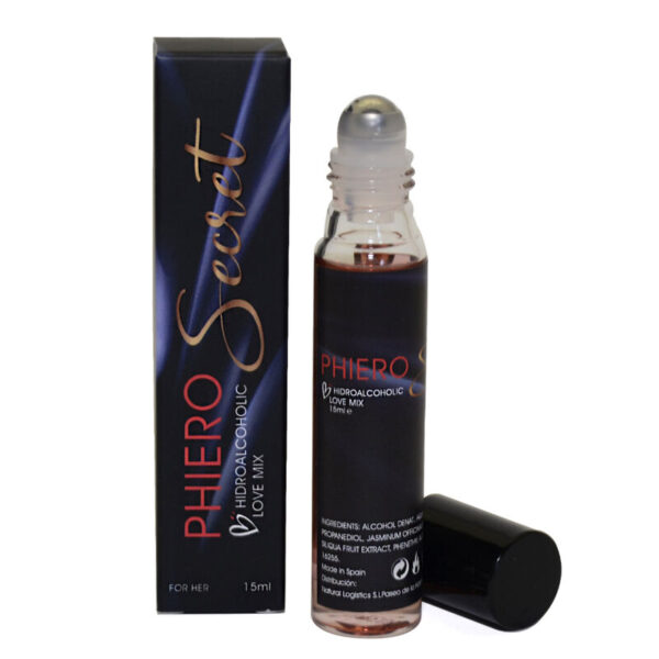 500 COSMETICS - PHIERO SECRET COMBINAISON NATURELLE SANS ODEUR D''HORMONES SEXUELLES FÉMININES 15 ML -