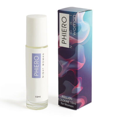 500 COSMETICS -PHIERO NIGHT WOMAN. PARFUM AUX PHÉROMONES EN FORMAT ROLL-ON POUR FEMME -