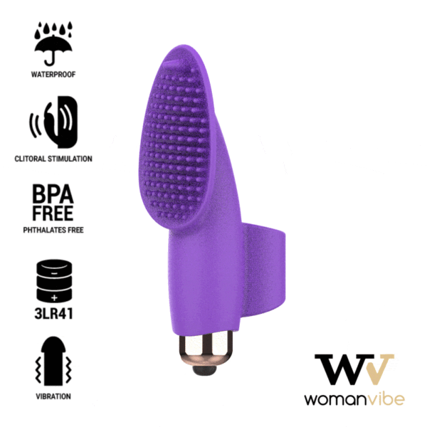 WOMANVIBE - FINGER DE STIMULATEUR EN SILICONE AISHA FEMME -