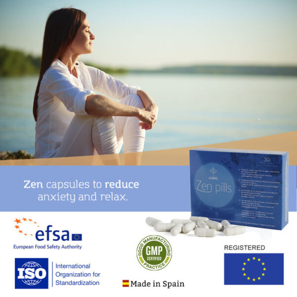 500 COSMETICS - GÉLULES ZEN PILLS POUR RÉDUIRE L'ANXIÉTÉ - – Image 2