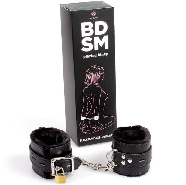 SECRETPLAY - MENOTTES DE BONDAGE NOIRES COLLECTION BDSM - – Image 2