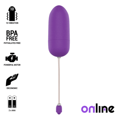 ONLINE - OEUF VIBRANT IMPERMÉABLE LILAS -