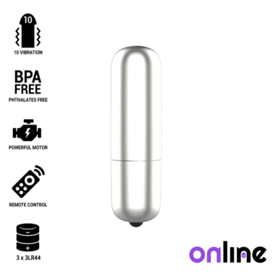 ONLINE - MINI BALLE VIBRANTE ARGENT -