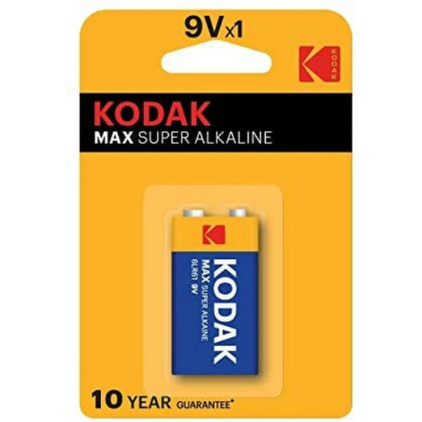 KODAK - MAX PILE ALCALINE 9V LR61 -