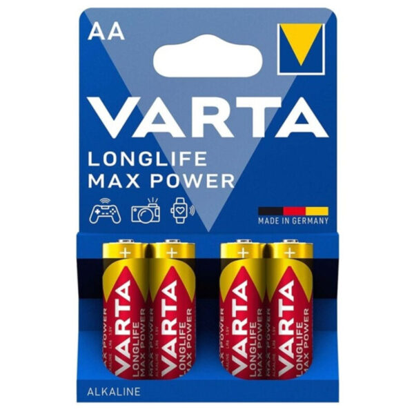 VARTA - MAX POWER PILE ALCALINE AA LR6 4 UNITÉ -
