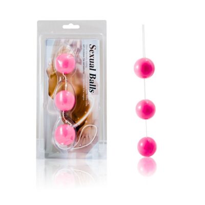 BAILE - BANDE DE BALLES ANAL ROSE ABS -