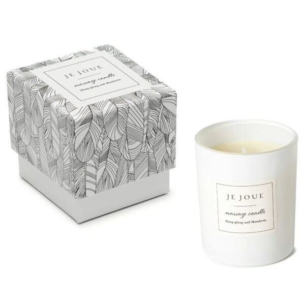JE JOUE - BOUGIE DE MASSAGE LUXE YLANG YLANG & MANDARINE - – Image 2