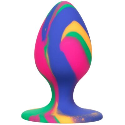 CALIFORNIA EXOTICS - CHEEKY MOYEN TIE-DYE PLUG ANAL -