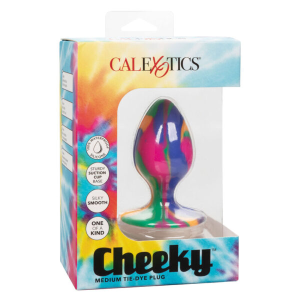 CALIFORNIA EXOTICS - CHEEKY MOYEN TIE-DYE PLUG ANAL - – Image 2