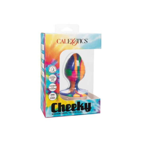 CALIFORNIA EXOTICS - PLUG ANAL CHEEKY MEDIUM SWIRL - – Image 4