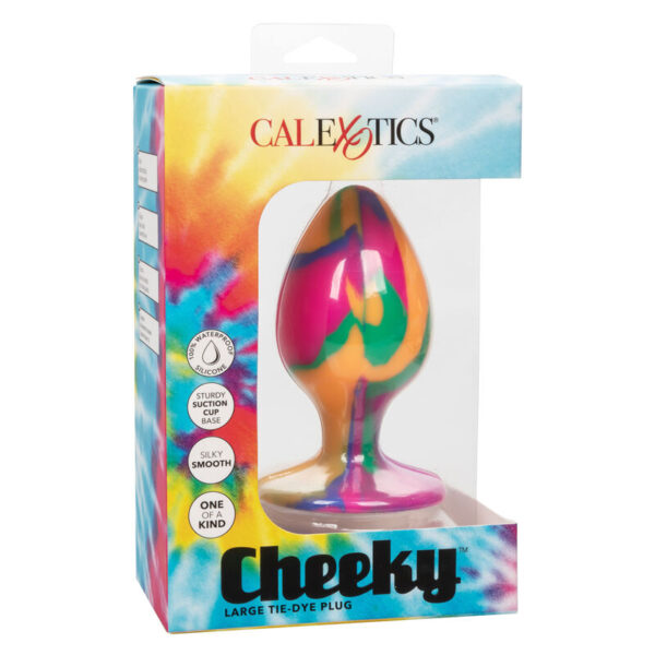 CALIFORNIA EXOTICS - CHEEKY GRAND PLUG ANAL TIE-DYE - – Image 2