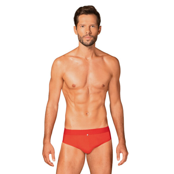 OBSESSIVE - SLIPS BOLDERO ROUGE S/M -