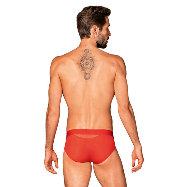 OBSESSIVE - SLIPS BOLDERO ROUGE S/M - – Image 2
