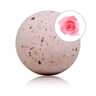 TALOKA - BOMBE DE BAIN PARFUMÉE AUX ROSES AUX PÉTALES DE ROSE -