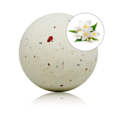 TALOKA - BOMBE DE BAIN PARFUMÉE AU JASMIN ET AUX PÉTALES DE ROSE -