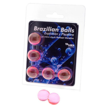TALOKA - 5 BALLES BRÉSILIENNES REFRESH EFFET VIBRANT GEL EXCITANT -