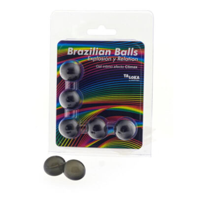 TALOKA - 5 BOULES BRÉSILIENNES GEL EXCITANT EFFET CLIMAX -