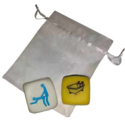 DIABLO PICANTE - JEU DE 2 DÉS KAMASUTRA POUR GARÇON POSTURE + PLACE -