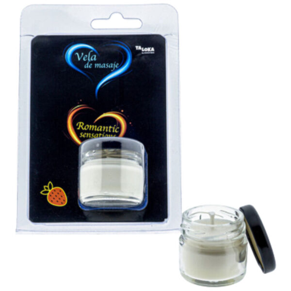 TALOKA - BOUGIE DE MASSAGE FRAISE -