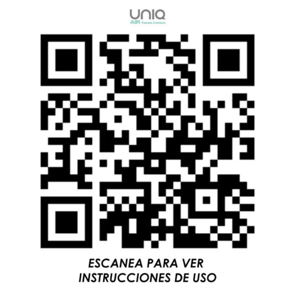 UNIQ - AIR PRÉSERVATIF FÉMININ SANS LATEX 3 UNITÉS - – Image 3