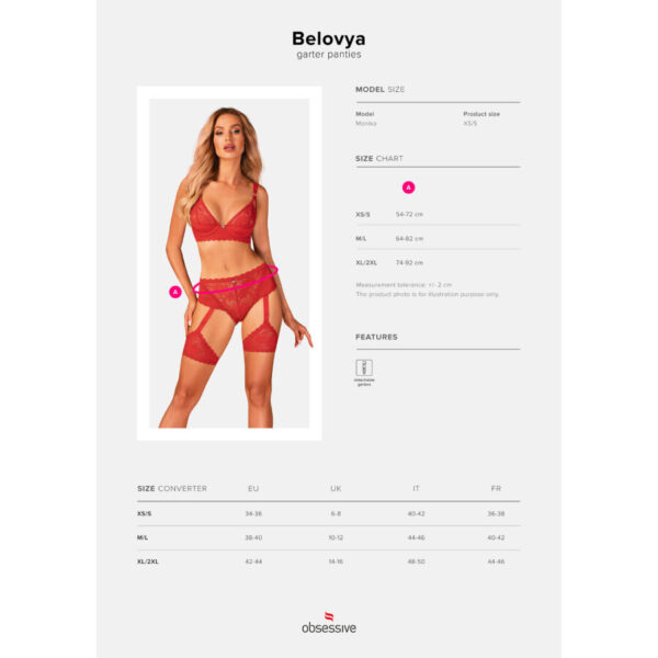 OBSESSIVE - BELOVYA PORTE JARRETELLES XS/S - – Image 5