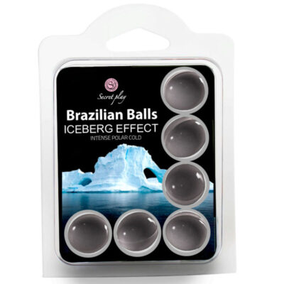 SECRET PLAY SET 6 BALLES BRÉSILIENNES EFFET ICEBERG -